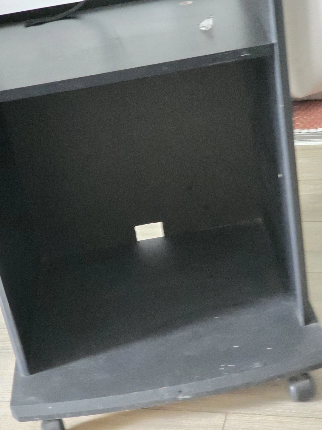 Black Mobile Media Stand - photo 2