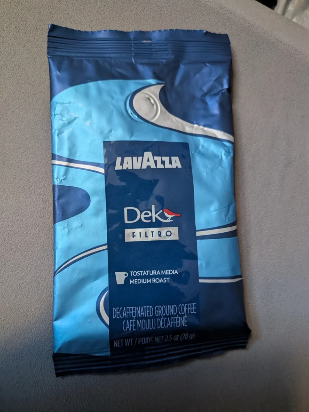 Lavazza Dek Filtro Decaffeinated Ground Coffee