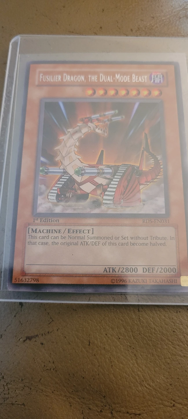 Yu-Gi-Oh! Fusilier Dragon, the Dual-Mode Beast 1st Edition