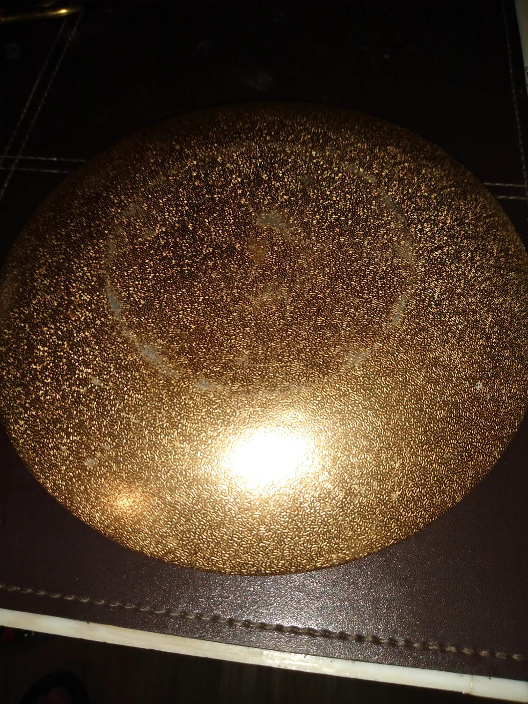 Vintage handmade tile mosaic plate - photo 2