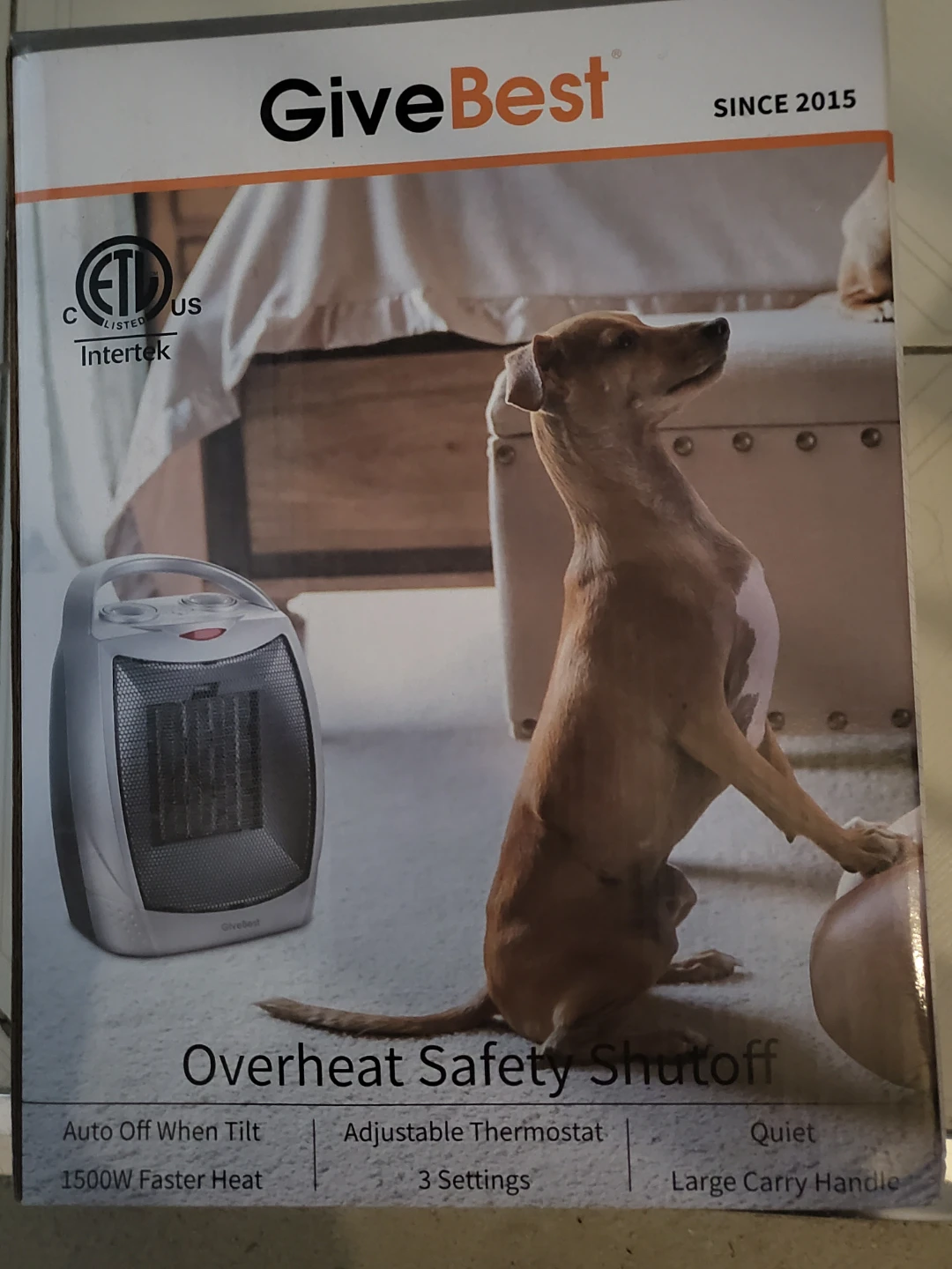 Brand new in boxGiveBest Portable Ceramic Space Heater