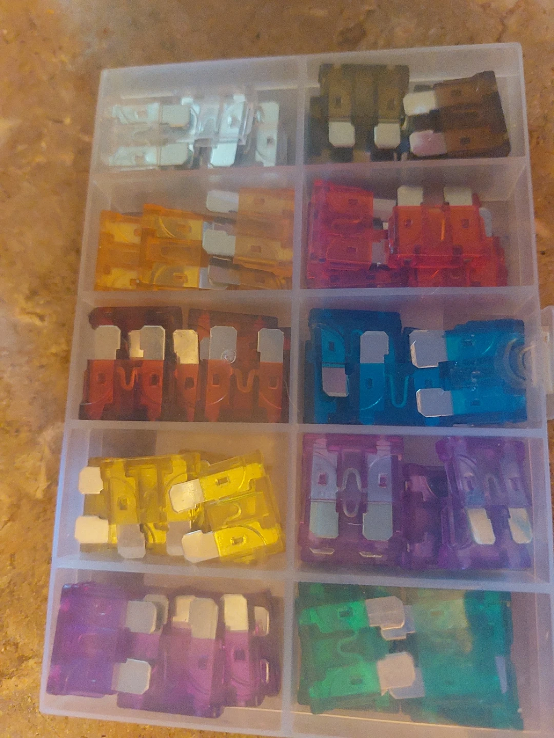 80 Piece Standard Car Fuse Set