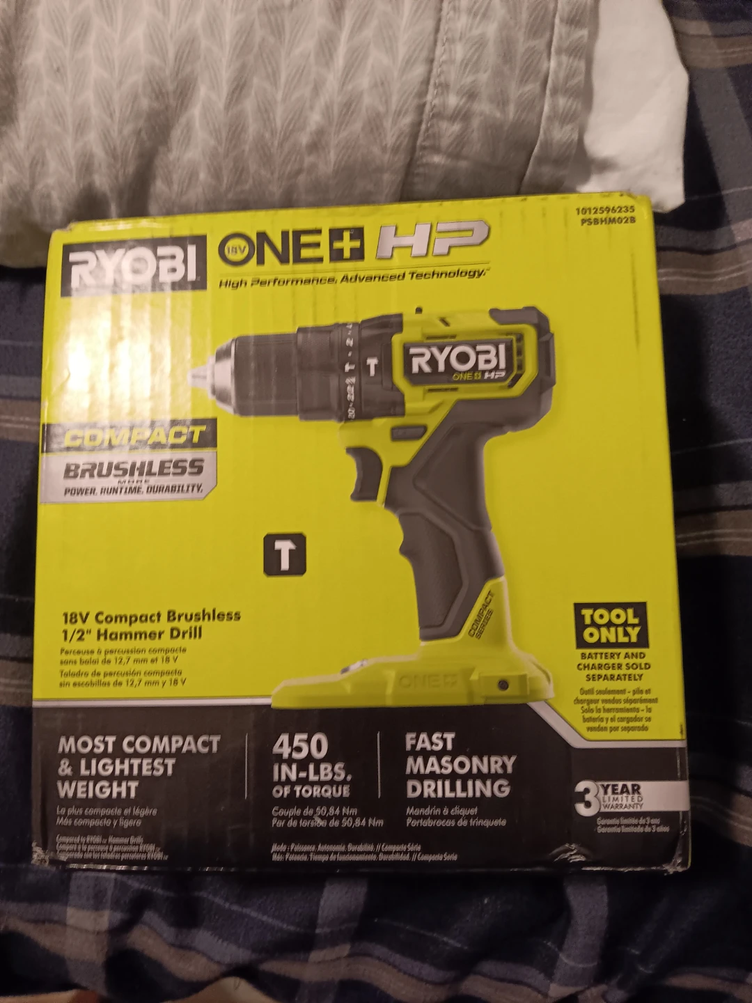 Ryobi ONE+ HP 18V Compact Brushless Hammer Drill