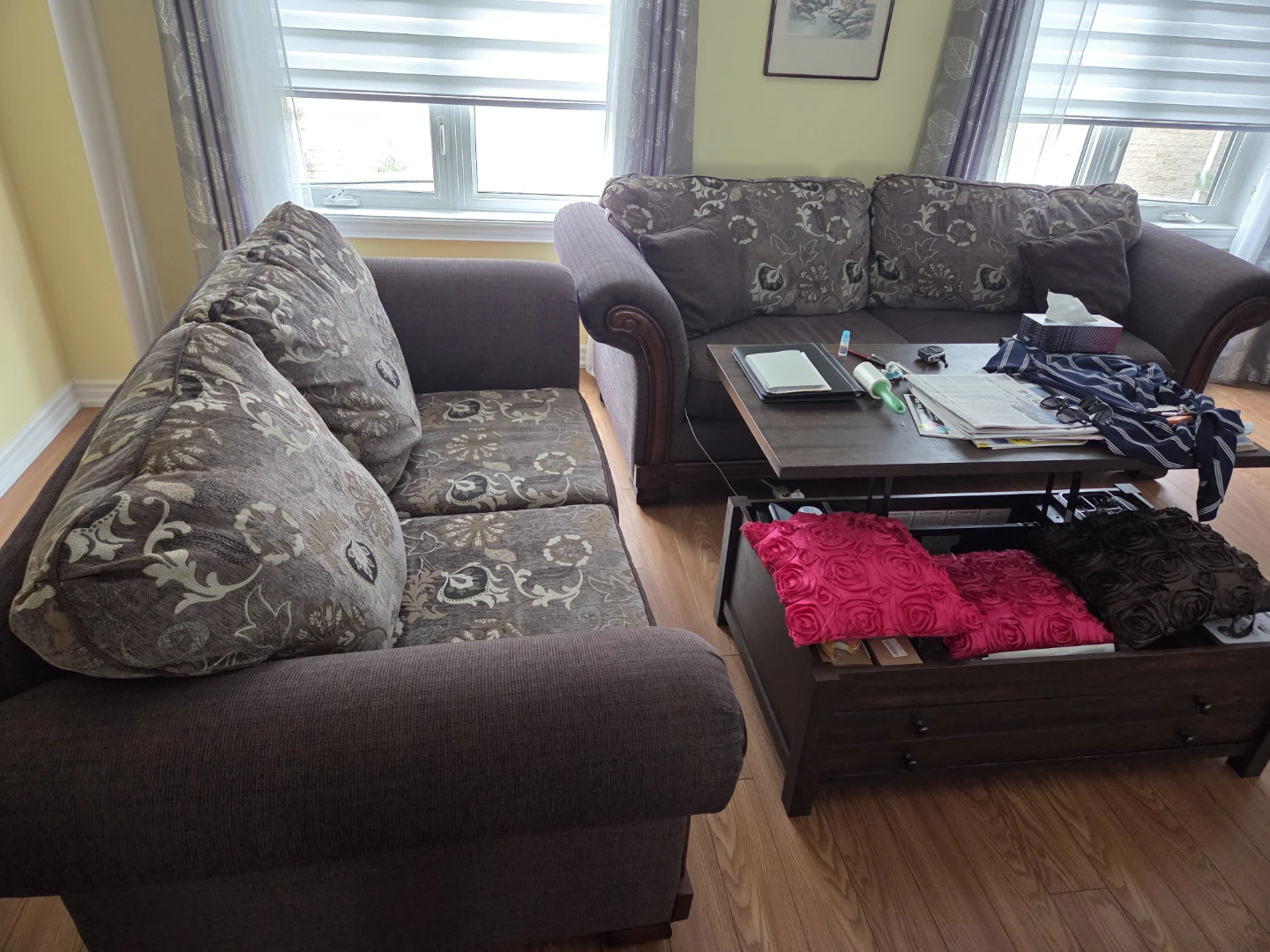 Loveseat AND 3 Seat Sofa