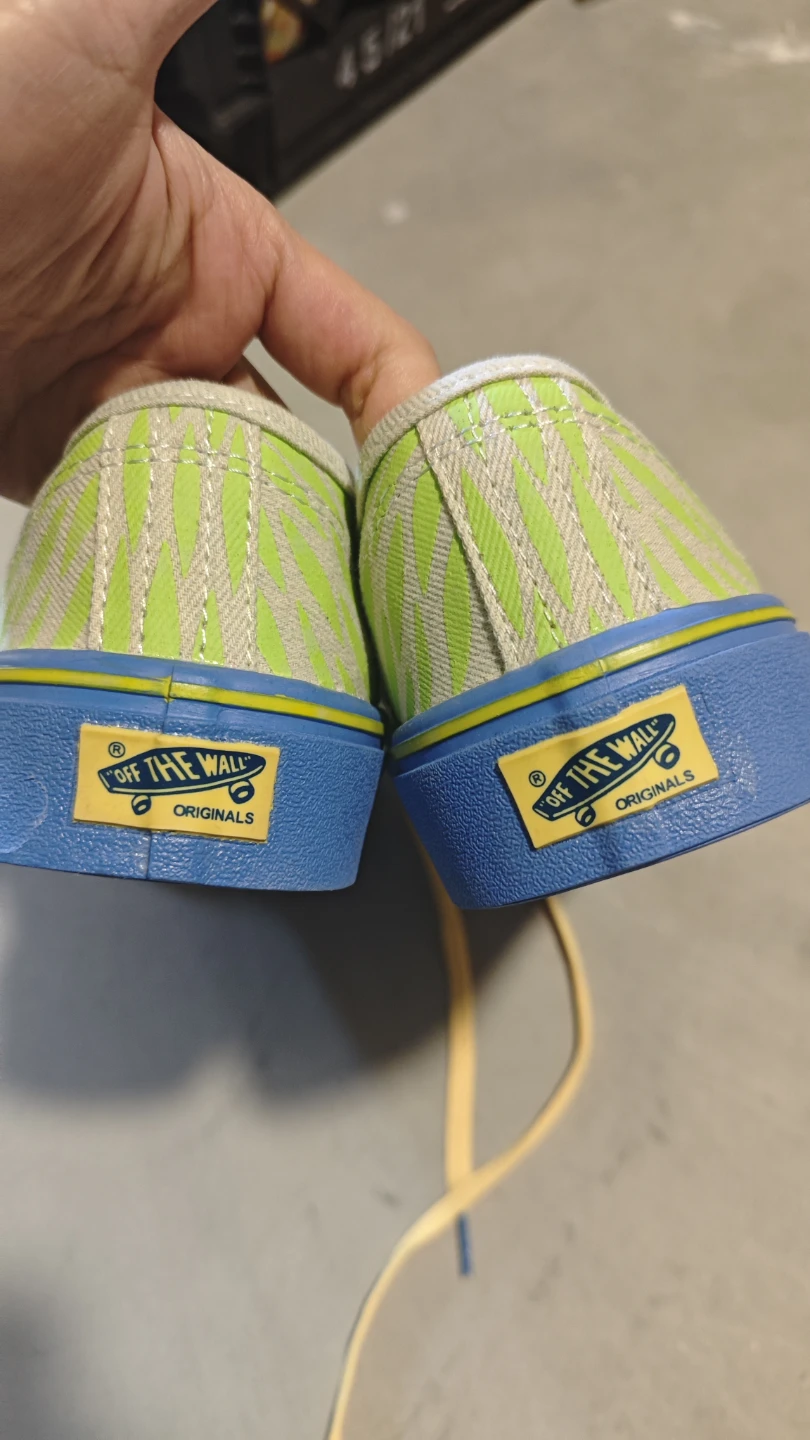 Vans Originals Shoes Green and Blue - photo 2