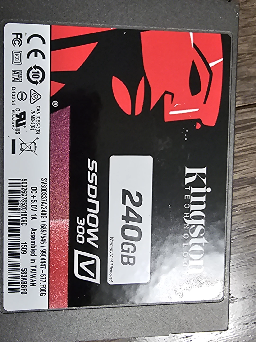 Kingston SSDNow V300 240GB Solid State Drive - photo 2