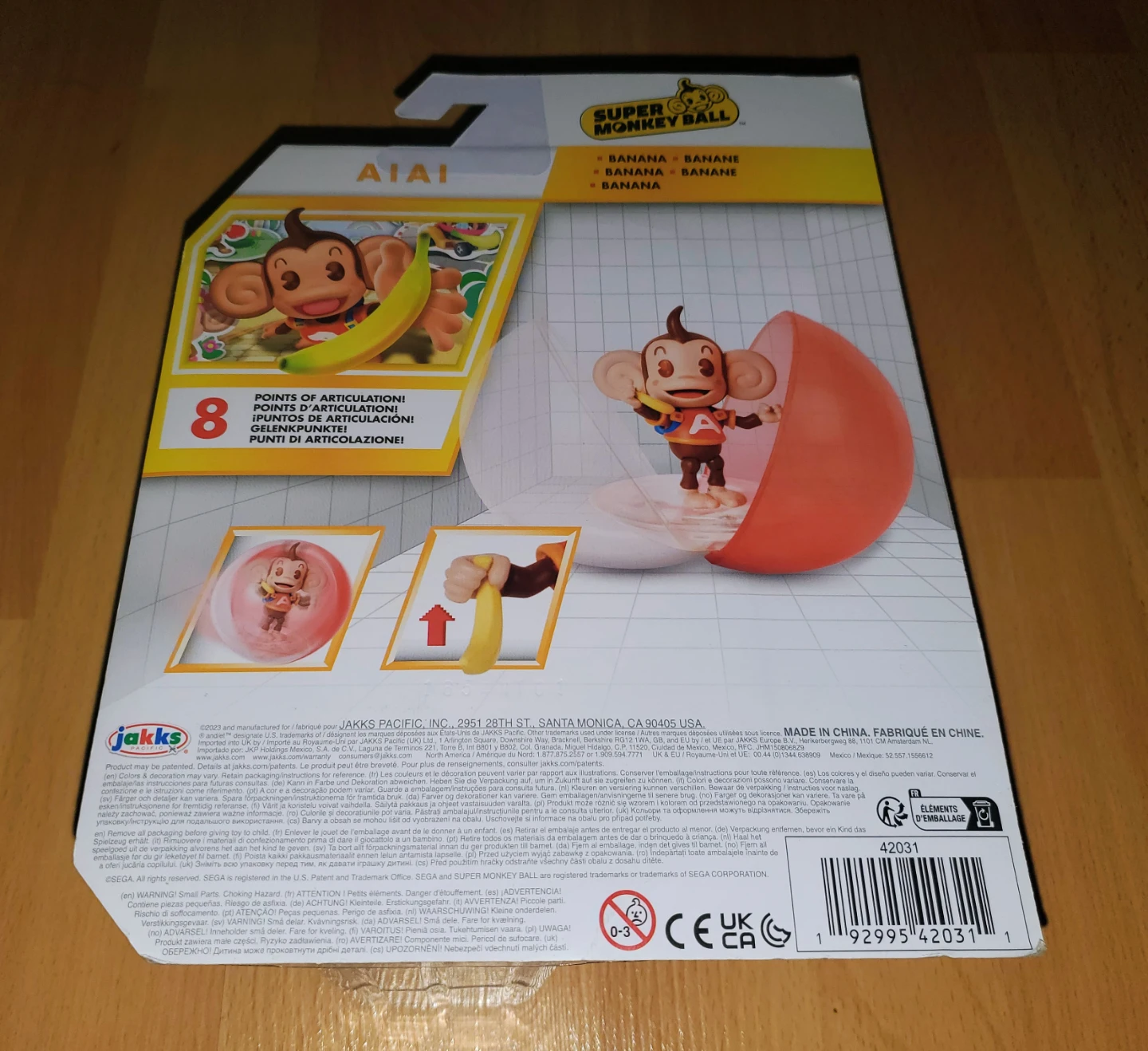 Super Monkey Ball AiAi Figure by Jakks Pacific - photo 2