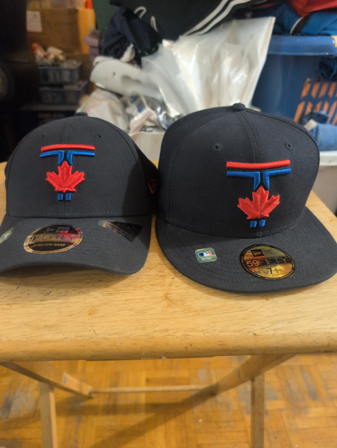 Two New Era Toronto Blue Jays Hats