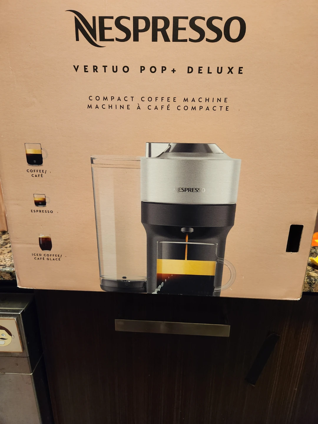 Nespresso Vertuo Pop+ Deluxe Coffee Machine