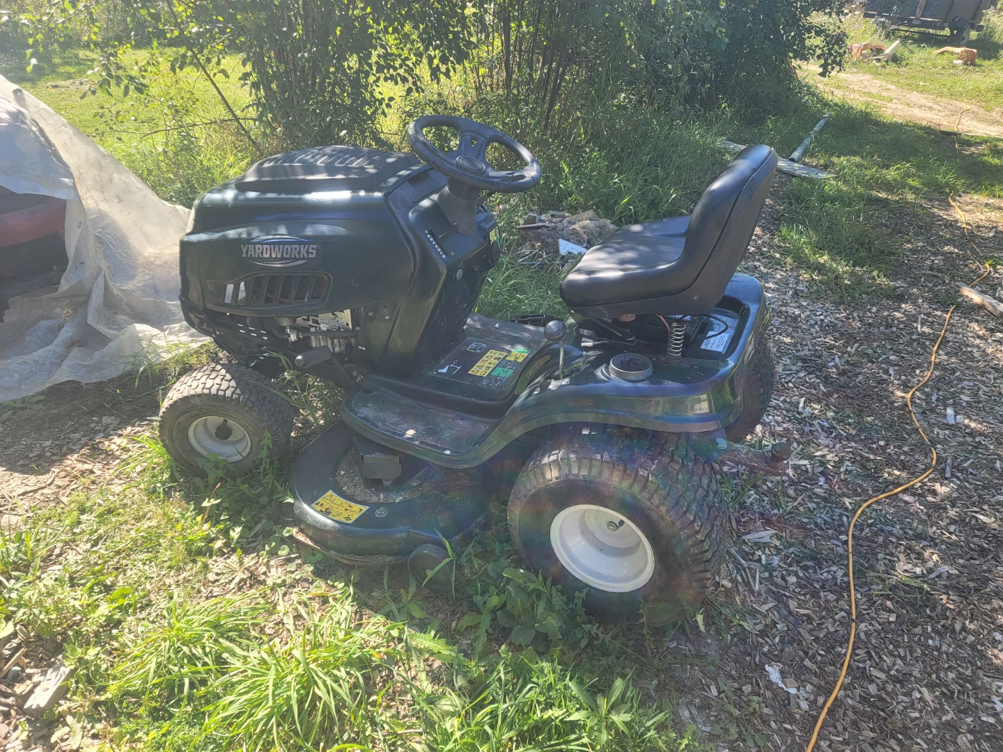 Yard works lawn tractor - photo 3