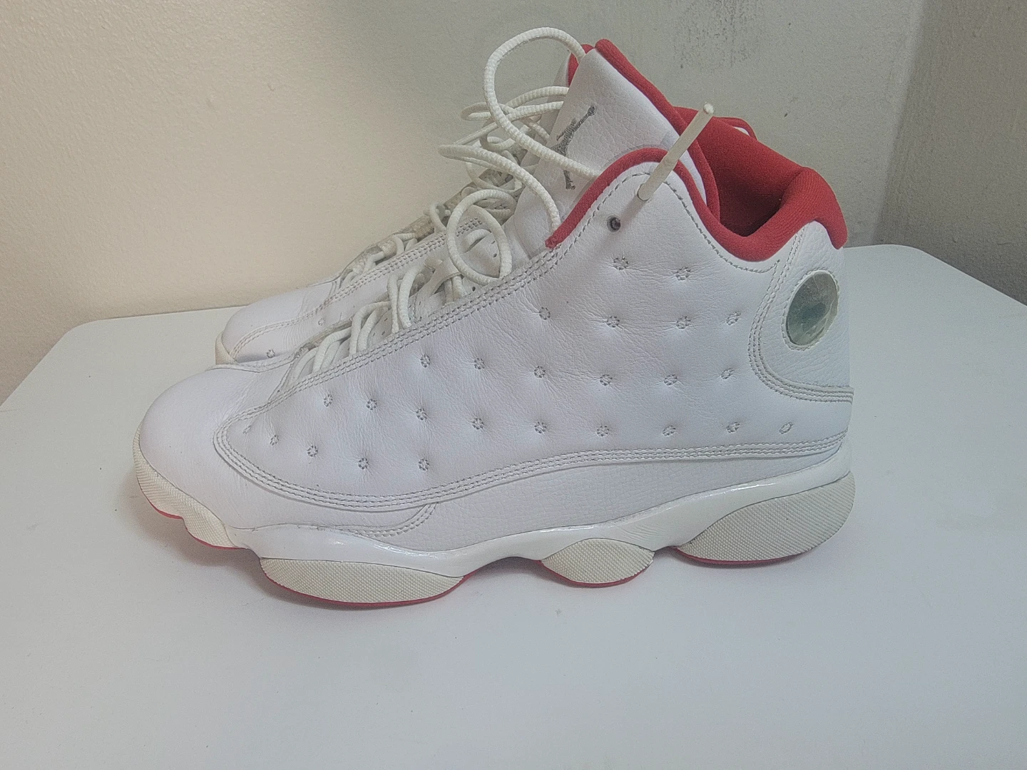 Air Jordan 13 Retro White/Red Size 10 - photo 2