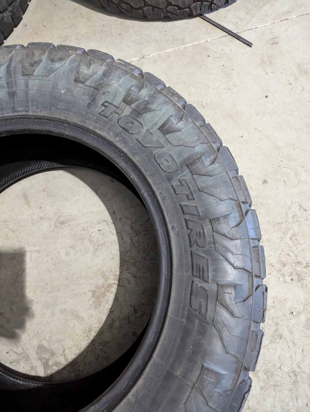 35x12.50R20LT Toyo Open Country A/T Tires - photo 2