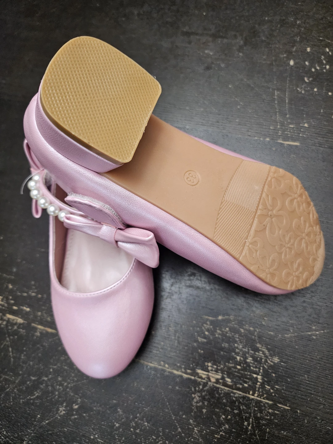 Lolly Tree Kids Pink Dress Shoes