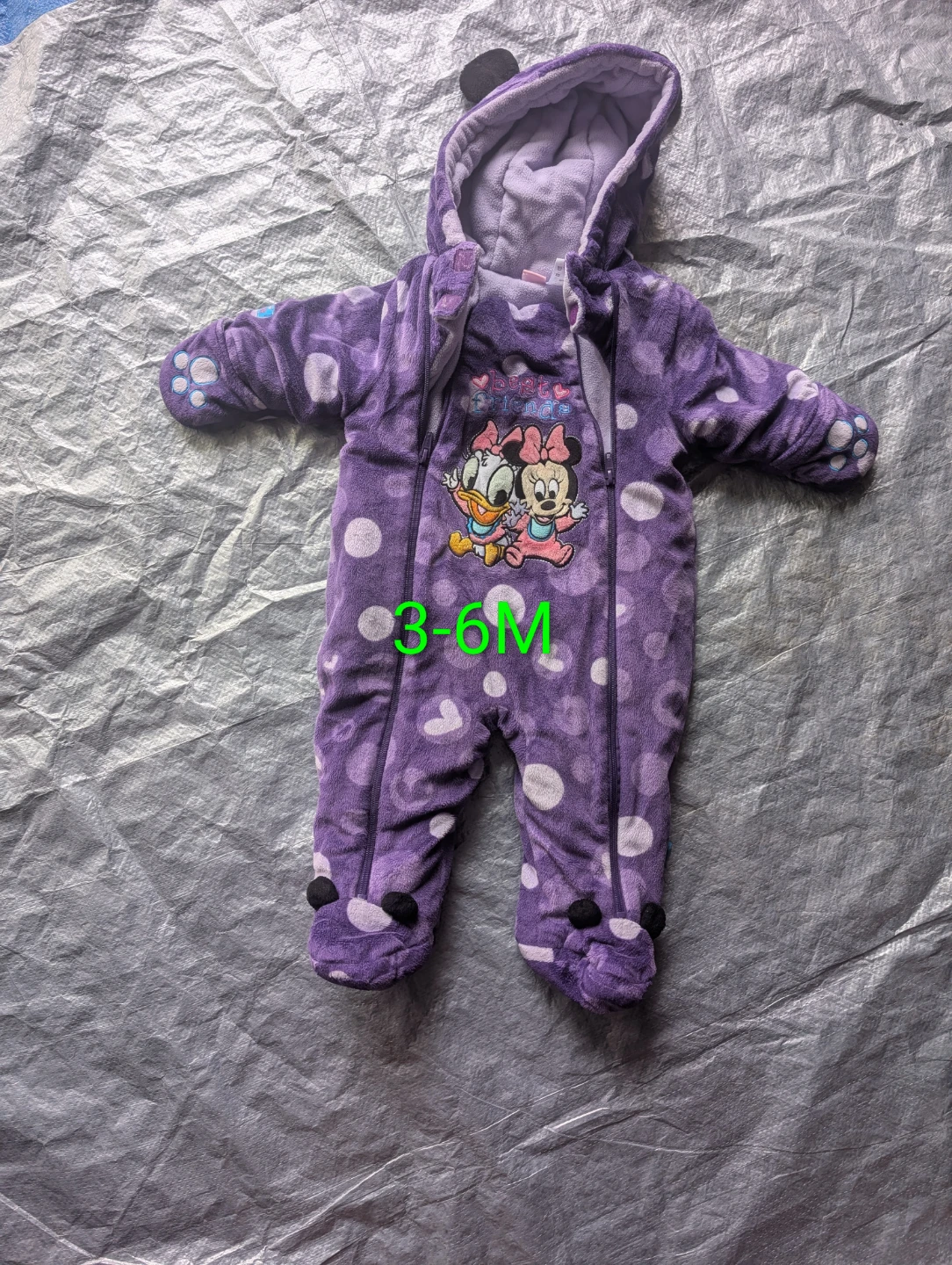 Disney Minnie & Daisy Baby Bunting Suit