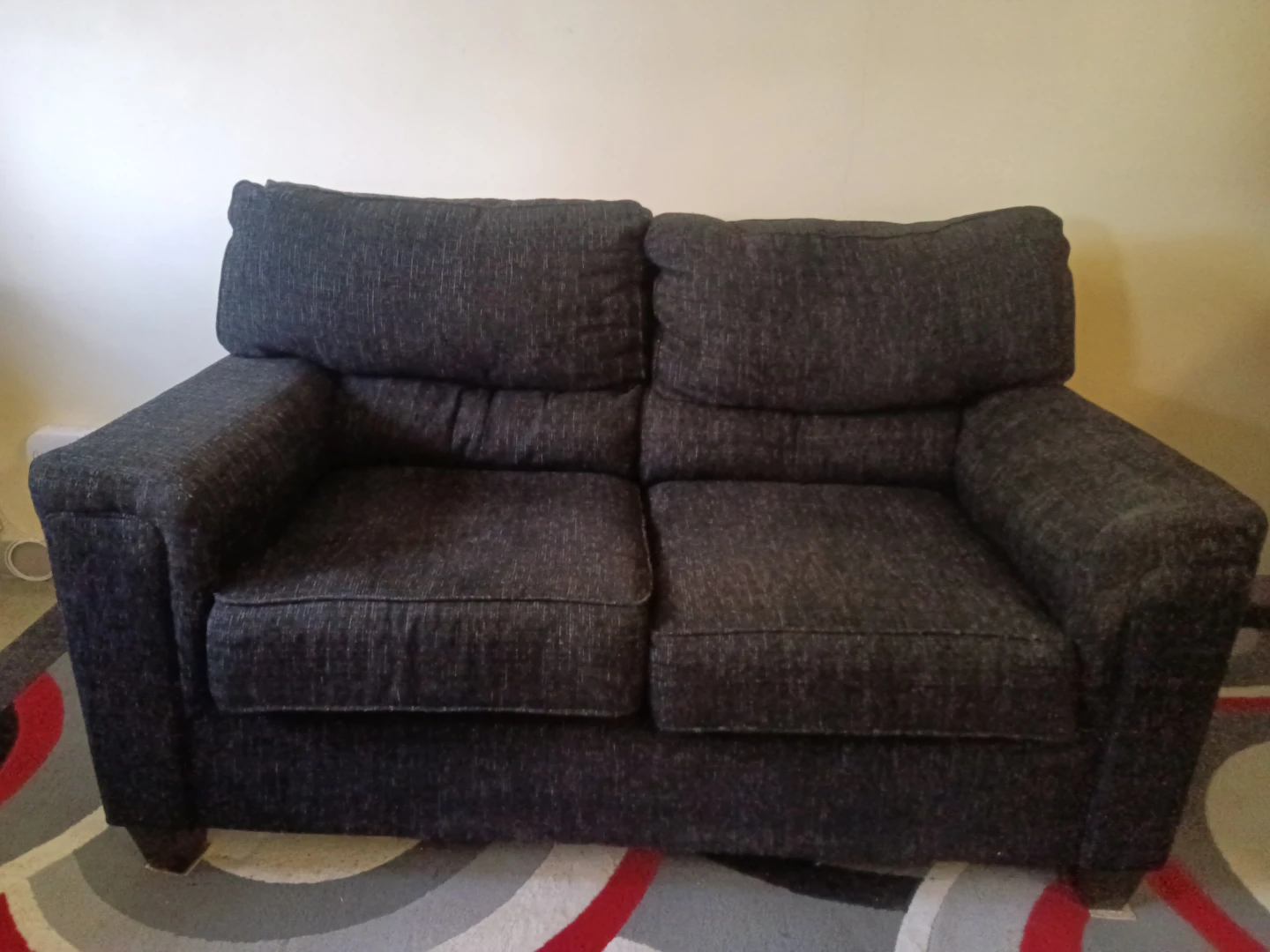 Black couch for sale