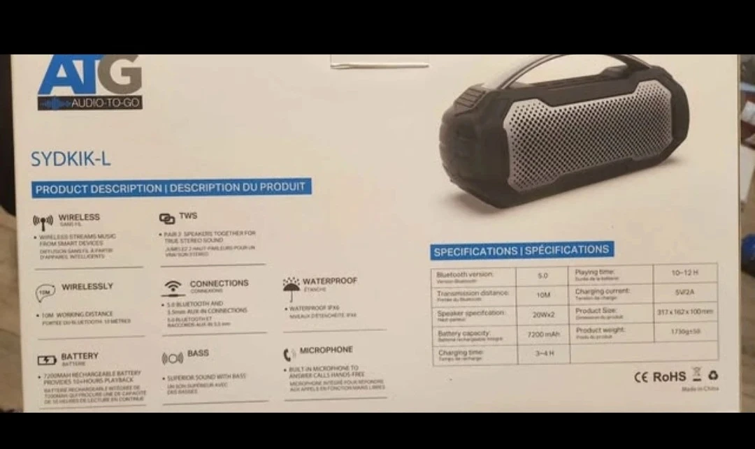 Bluetooth speaker! VERY LOUD! GREAT BASS! - photo 4