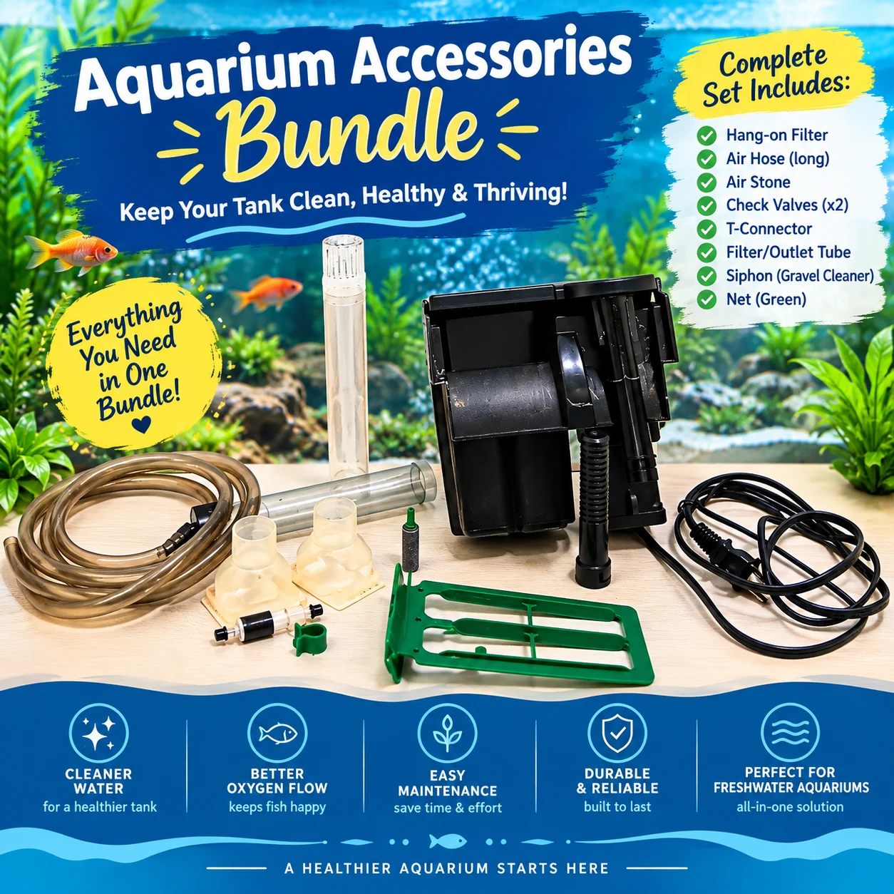 🐟Aquarium Accessories Bundle🐠