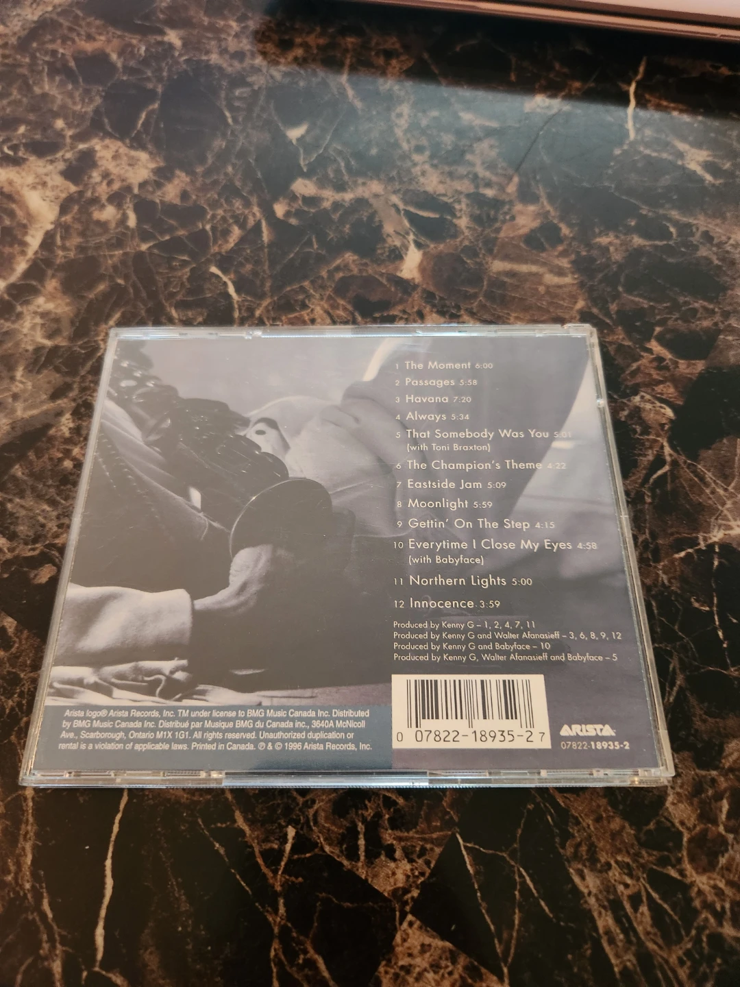 Kenny G - The Moment CD - photo 2