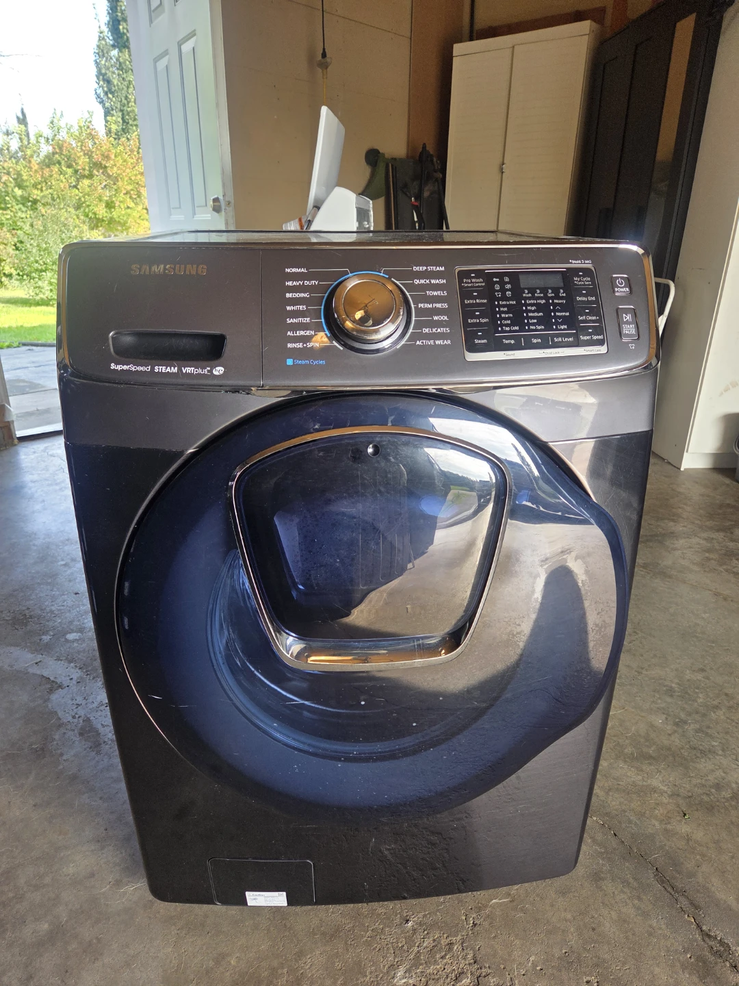 Washing machine  Samsung super speed, steam, VRT Plus, HE - photo 3