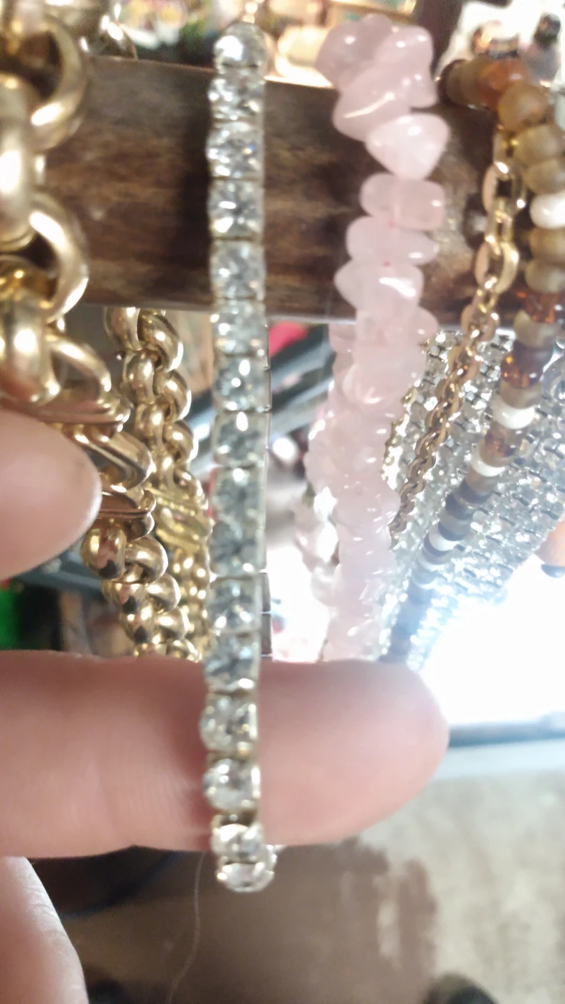 Rhinestone Tennis Bracelet - photo 2