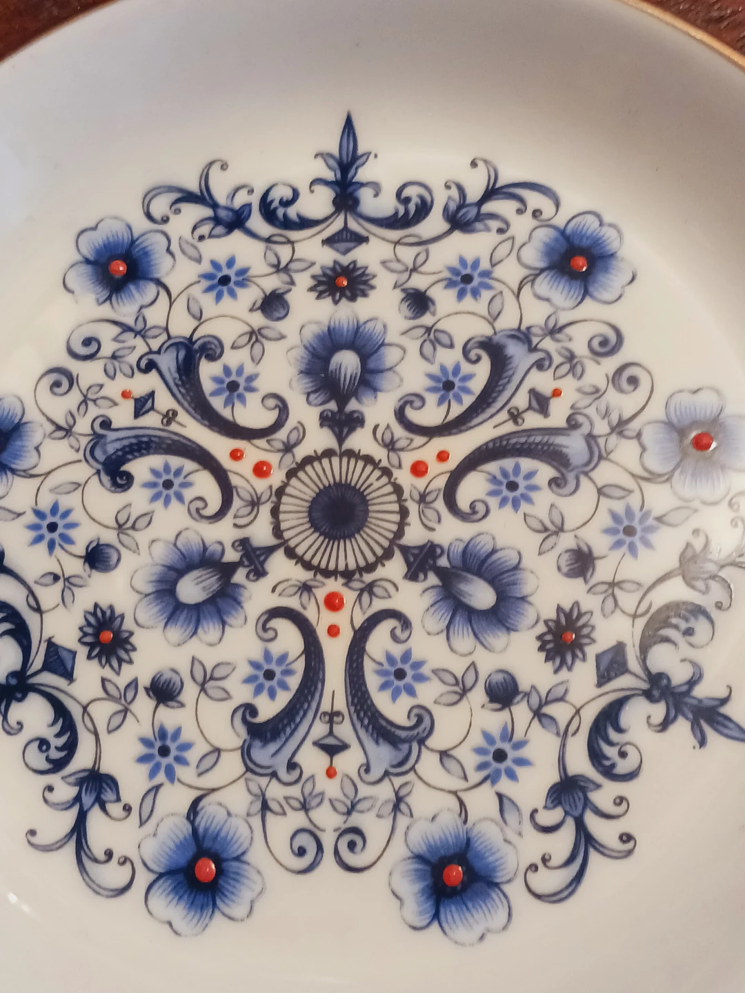 Crown Staffordshire Fine Bone China Trinket Dish - photo 3