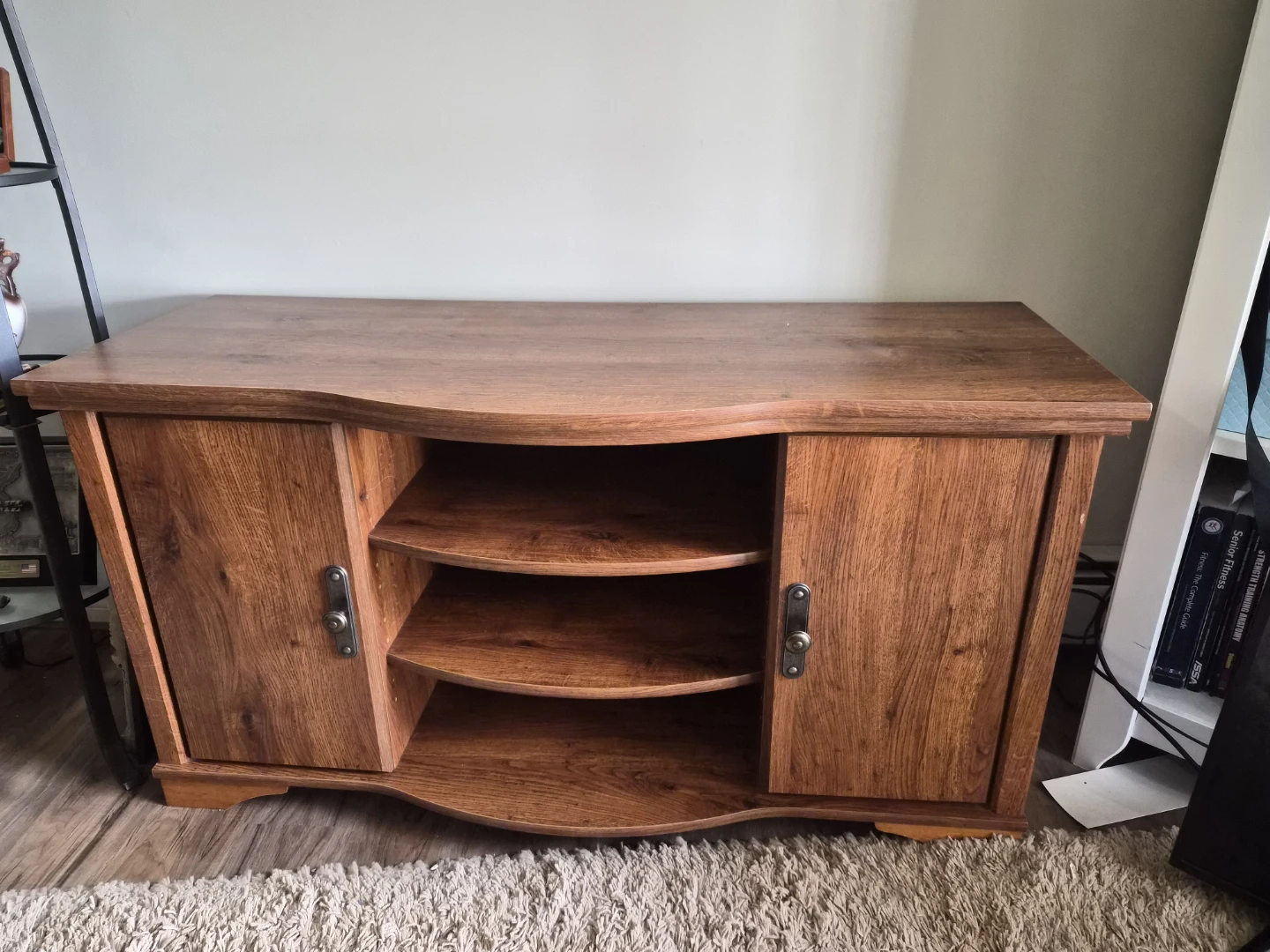 Wooden Media Console - photo 2