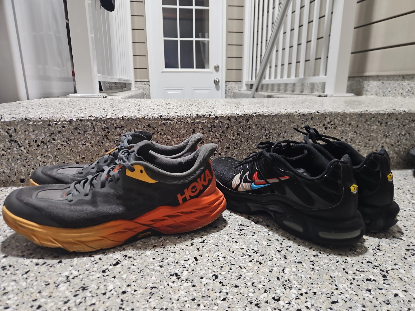 Hoka and Nike Athletic Shoes