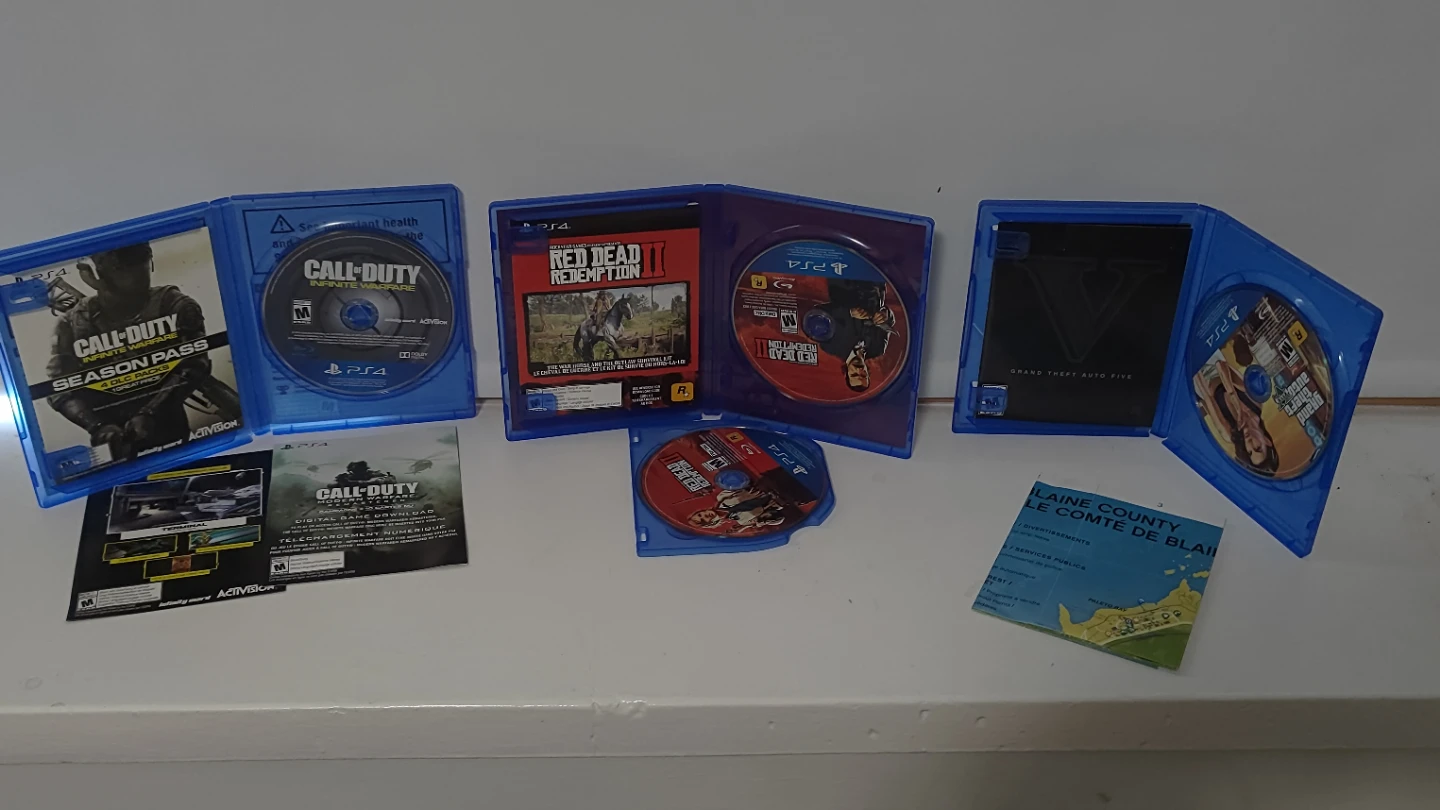 Set of 6 PlayStation 4 game bundle - photo 2
