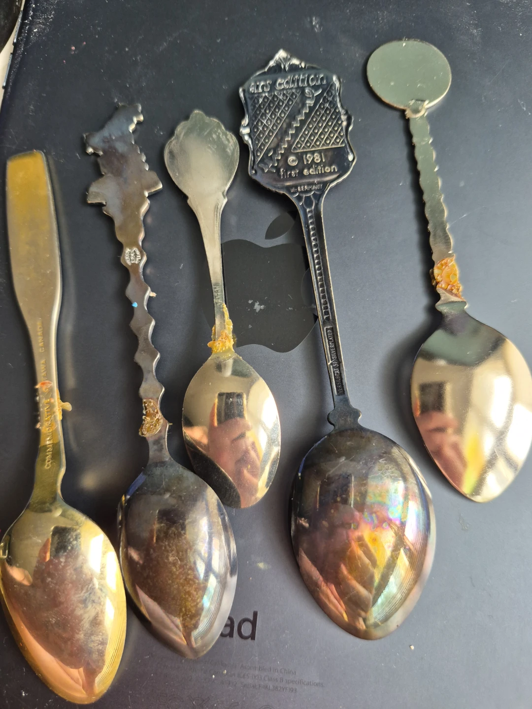 Collection of 5 Vintage Souvenir Spoons - photo 2