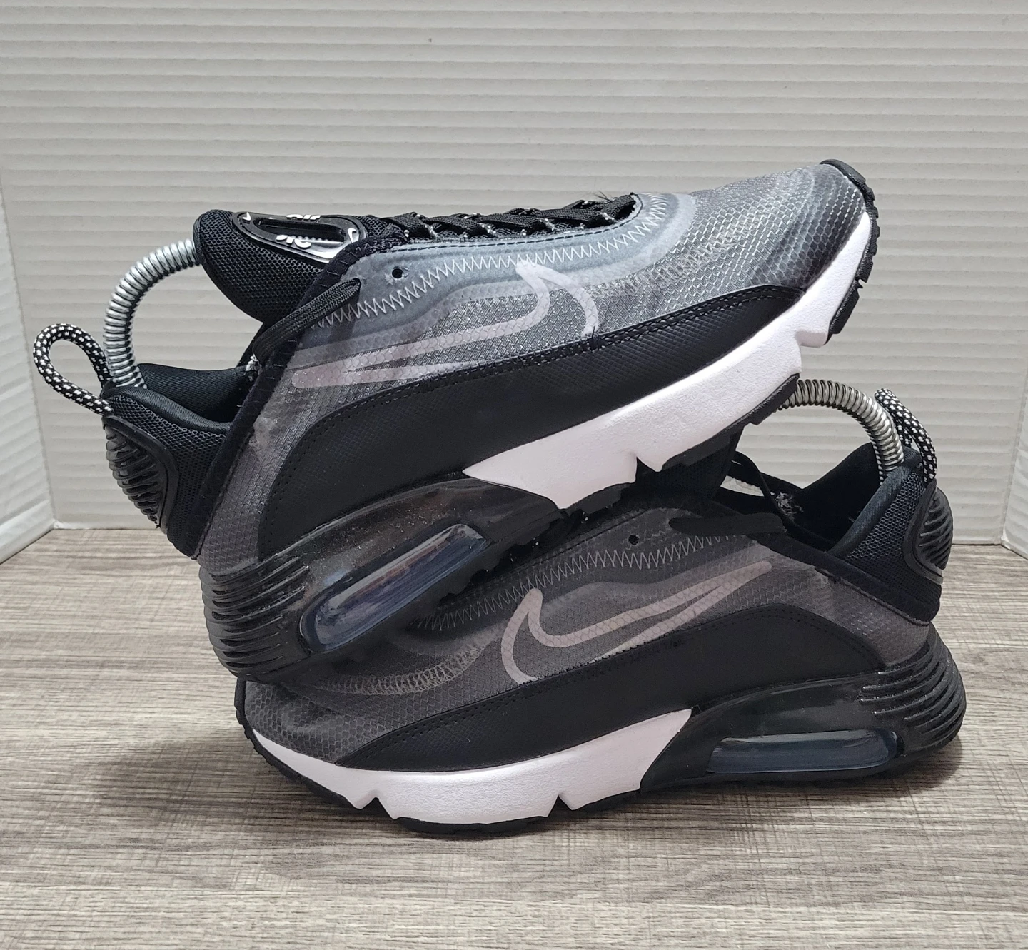 Nike Air Max 2090 Black Gray Women's 6.5