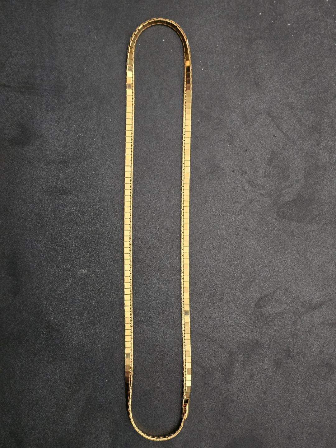 gold-tone chain necklace