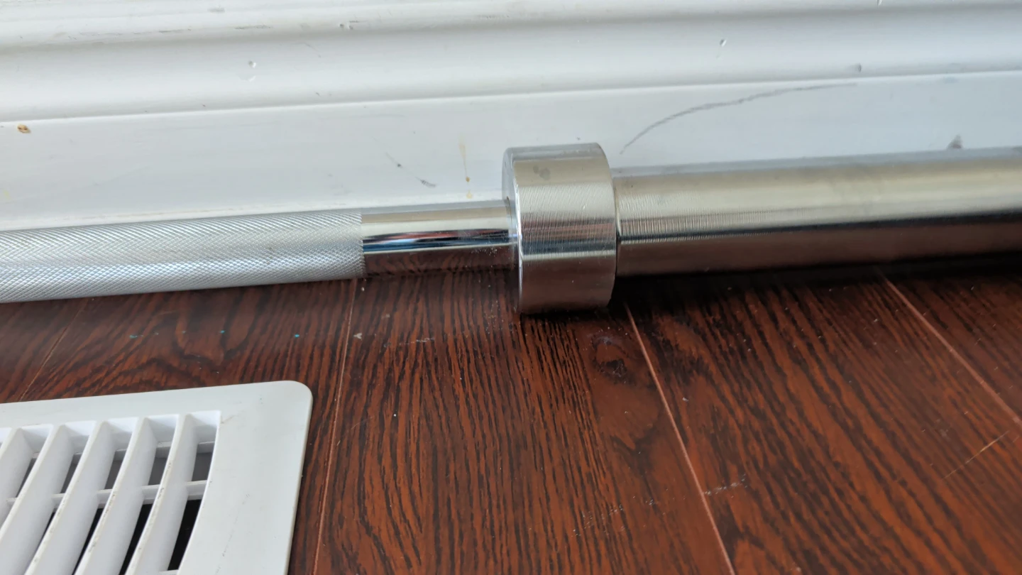 Chrome Barbell Bar - photo 3