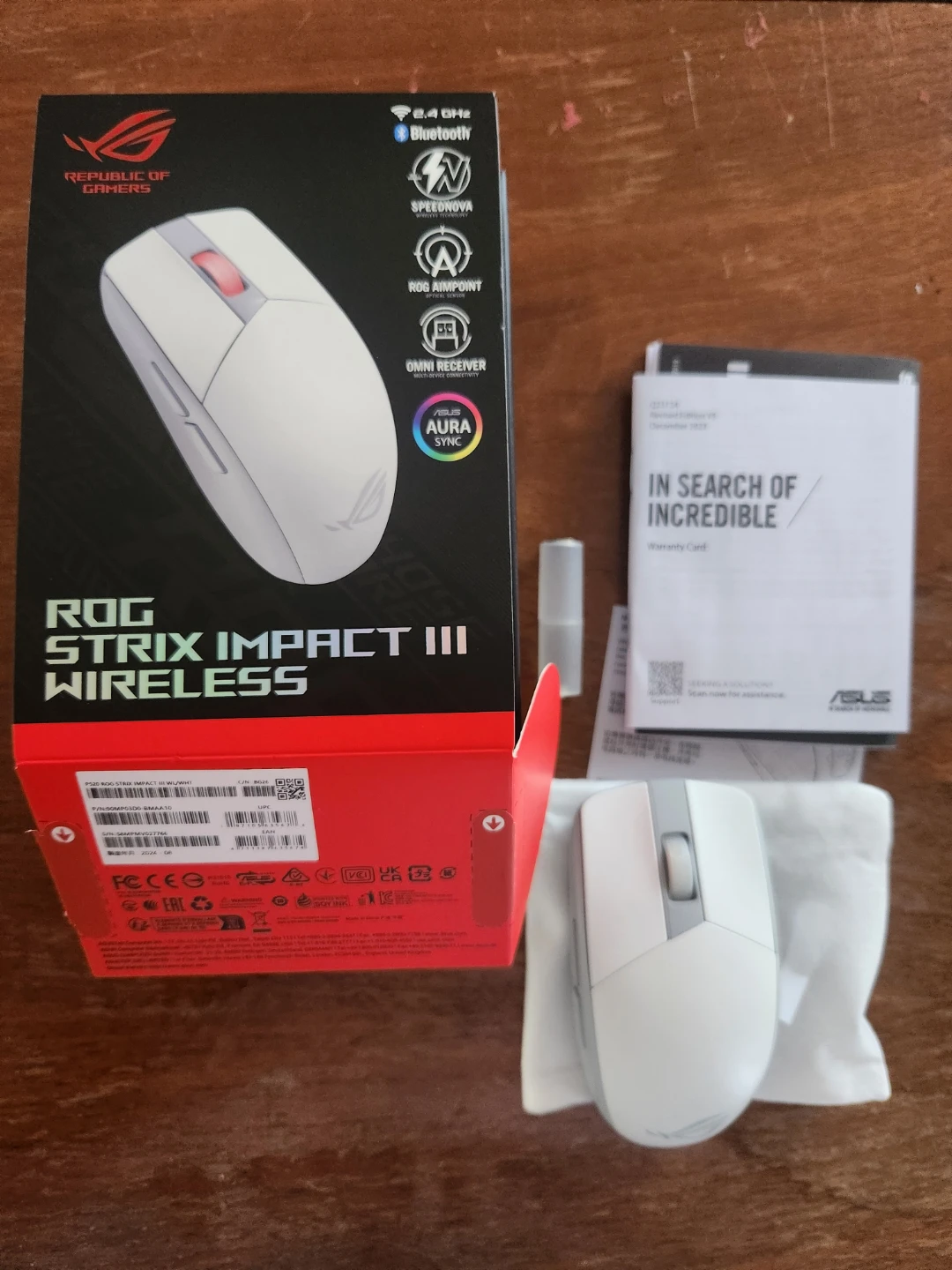 Asus ROG Strix Impact III Wireless Mouse