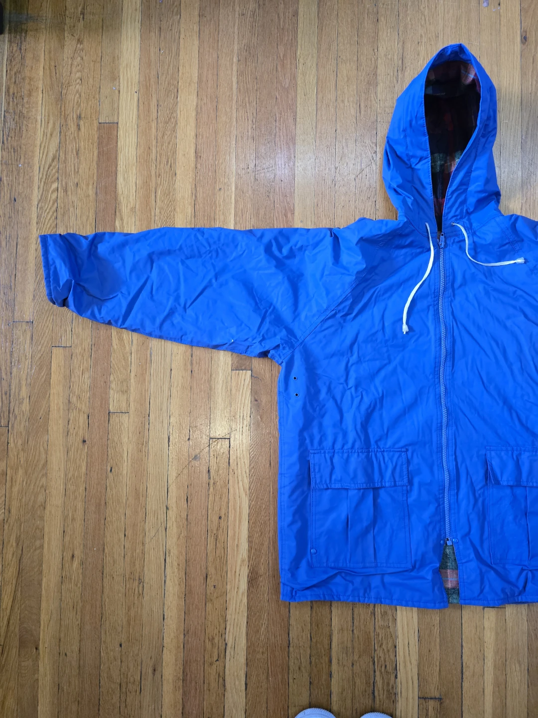Misty Harbor Blue Plaid Lined Rain Jacket - photo 5