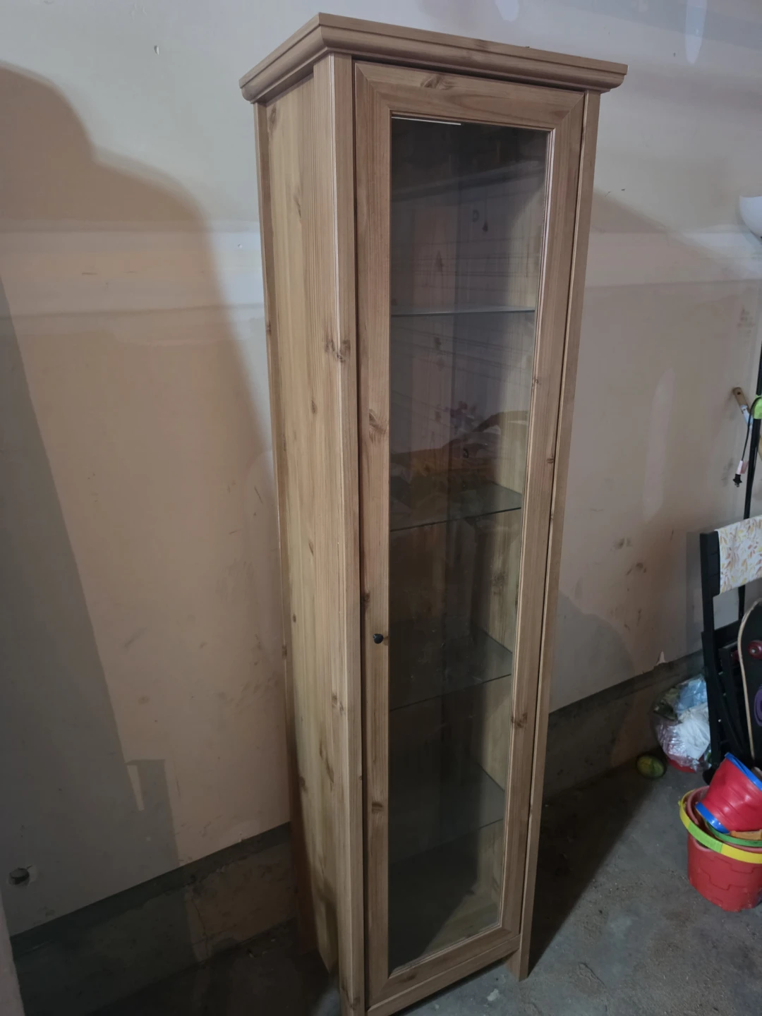 IKEA Hemnes Glass-Door Cabinet