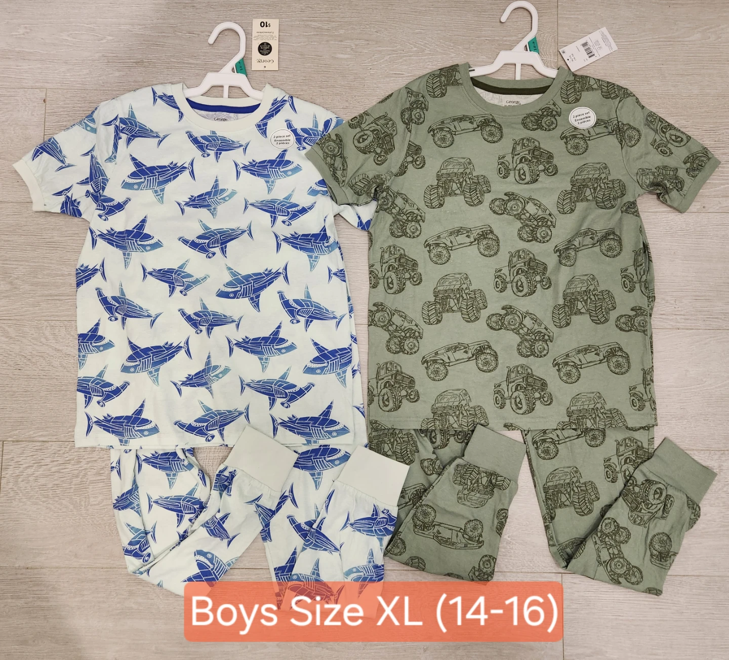 NEW Boys 14-16 Pajama Sets