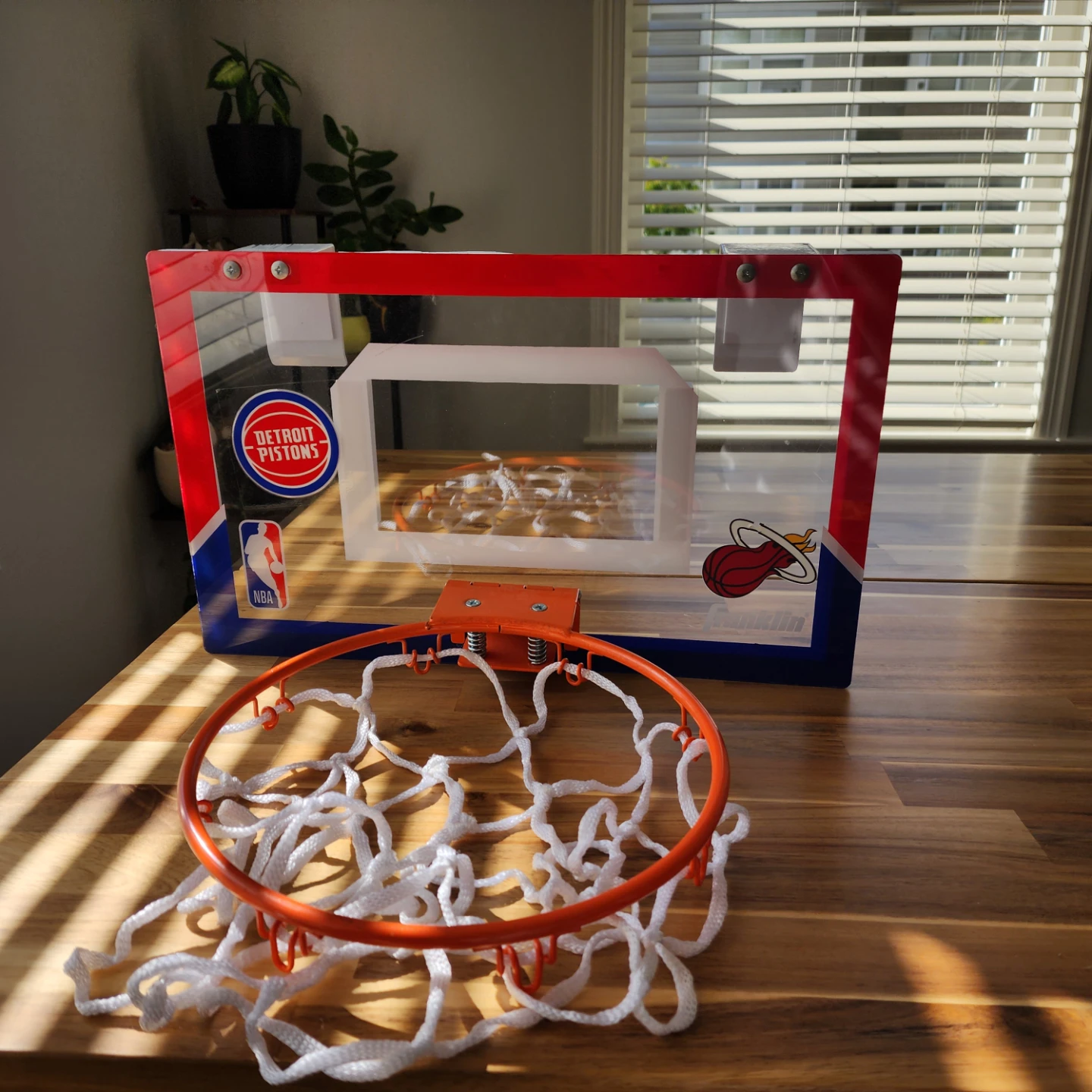 Detroit Pistons Mini Hoop
