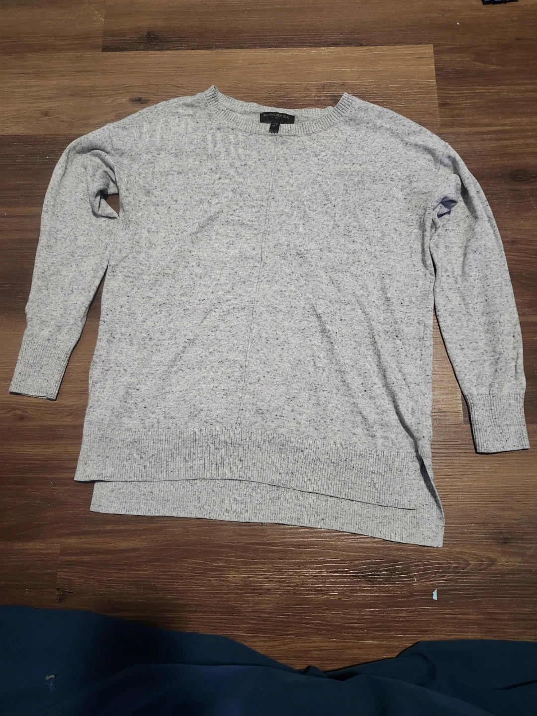 Banana Republic Grey Speckled Sweater
