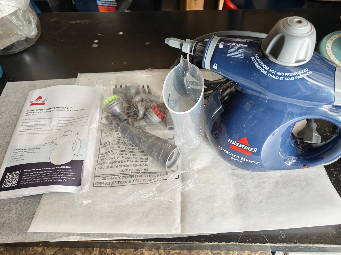 Bissell Steam Shot Omni Handheld Steam Cleaner - photo 5