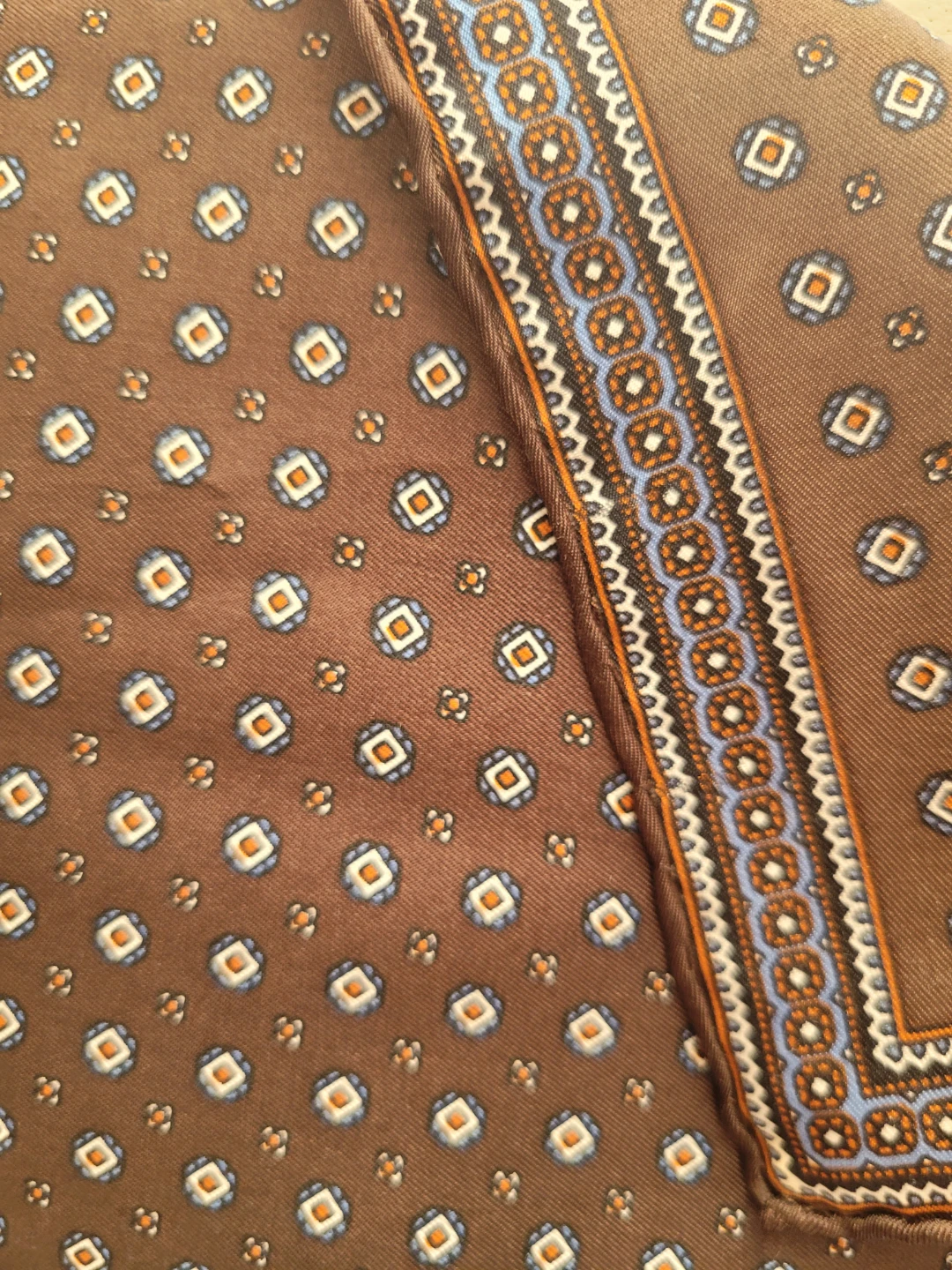 Vtg Christian Dior Pocket Square - photo 5