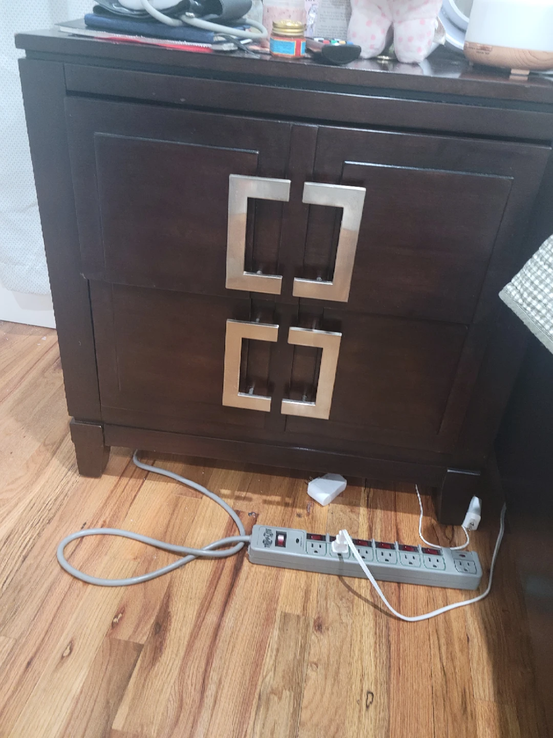 Dark Wood Bedroom Furniture Set