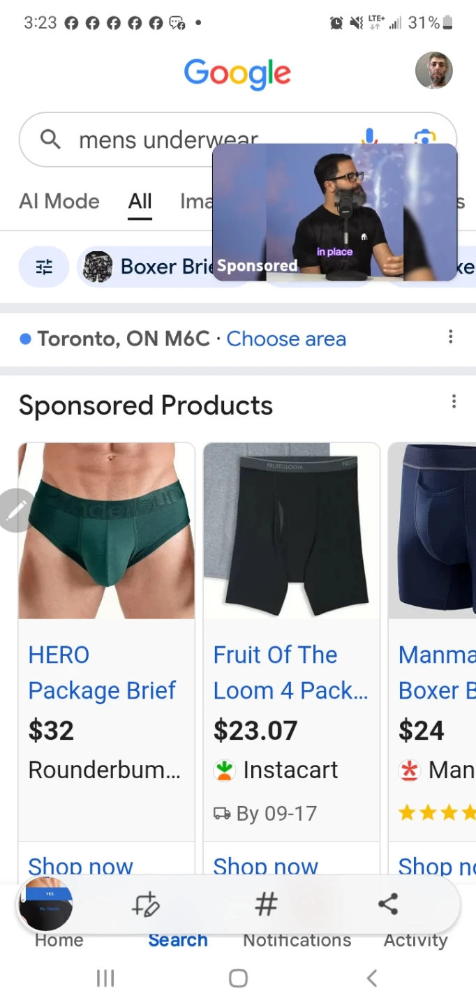Mens boxers and socks