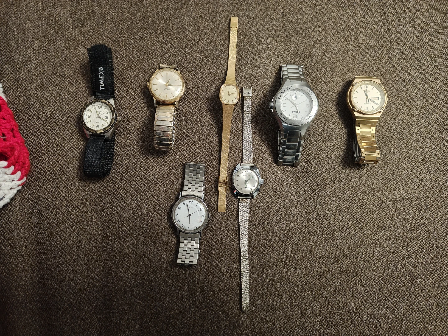 Collection of 7 Vintage Wristwatches