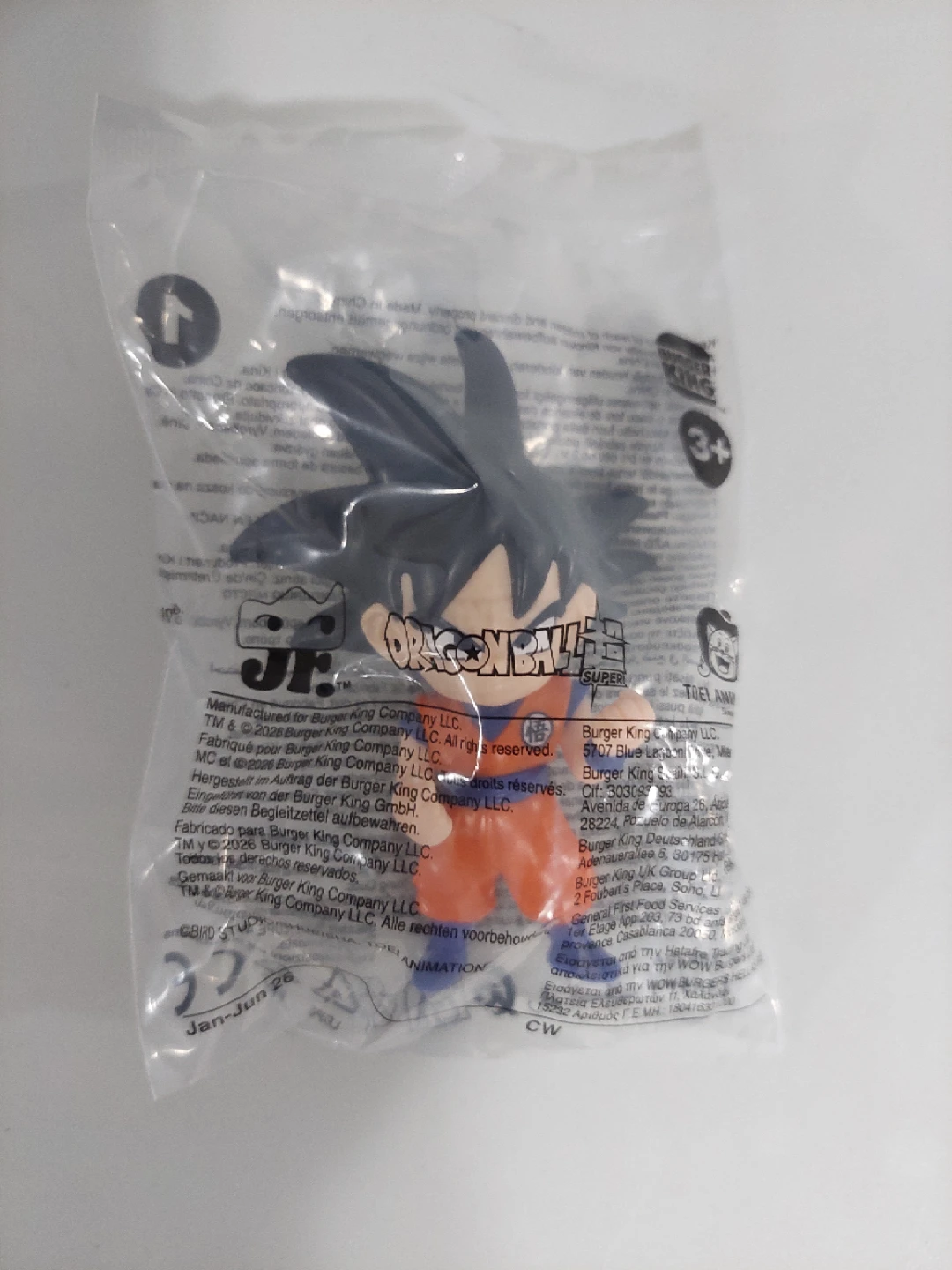 Dragon Ball Z Burger King Goku Toy