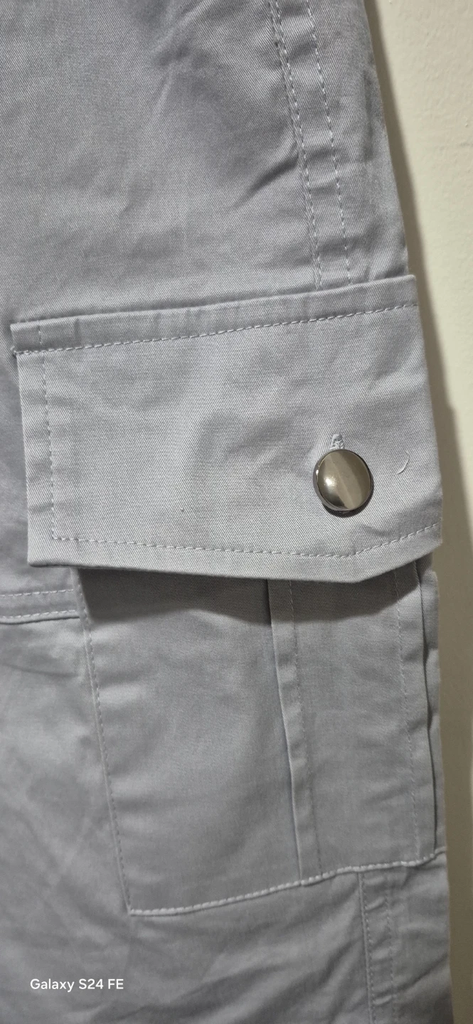 Light Grey Cargo Pants Size Large - photo 5
