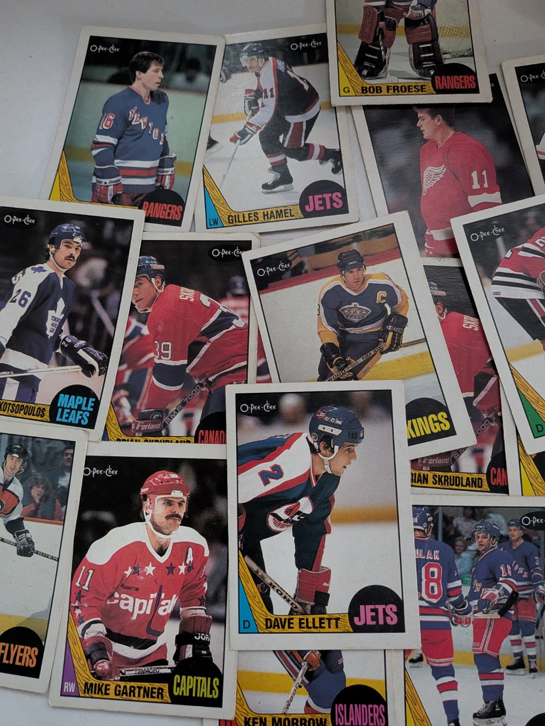 Vintage O-Pee-Chee NHL Hockey Card Collection