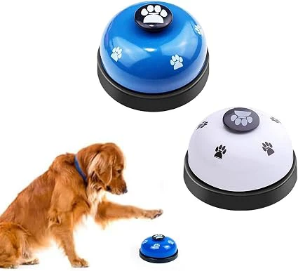 Blue Paw Print Pet Training Bell - photo 3