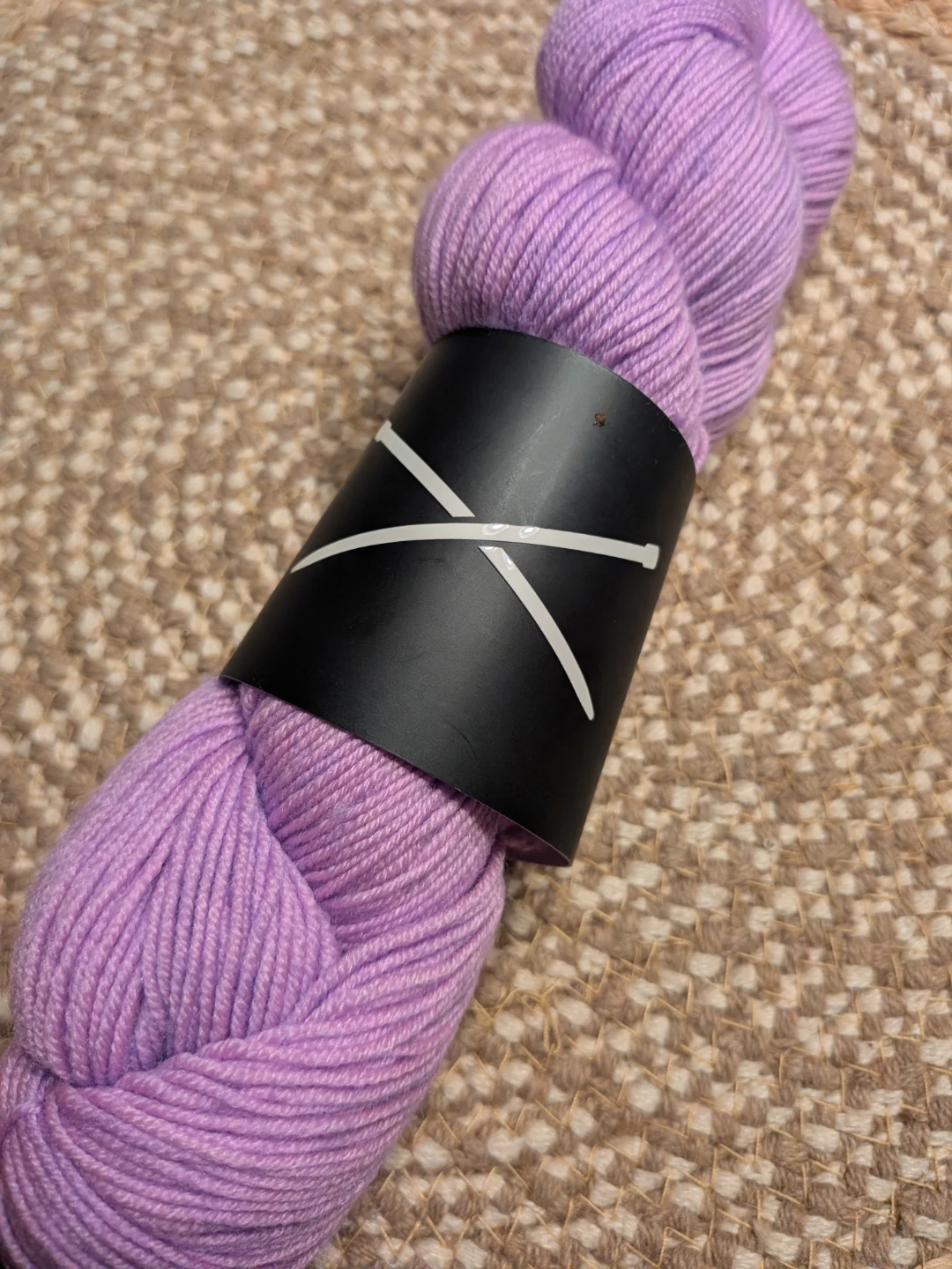 Lilac Knitting Yarn Skein Merino - photo 2