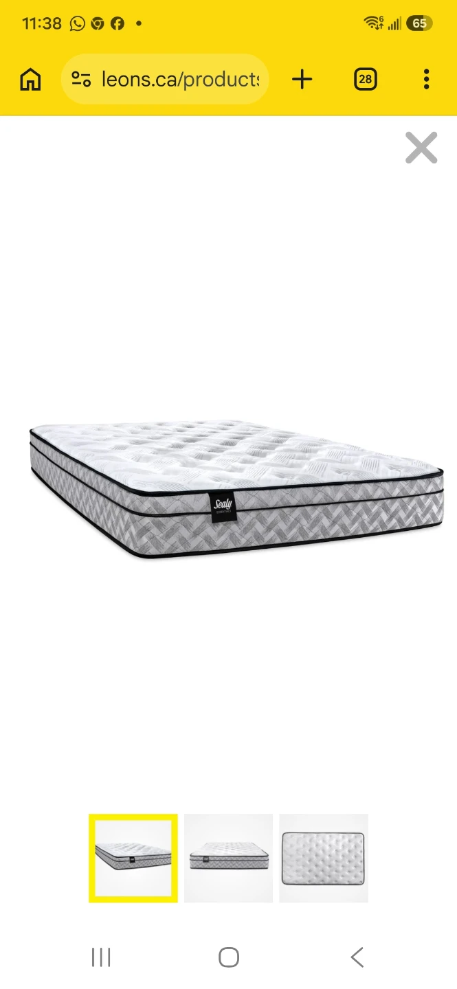 Sealy Essentials Mattress