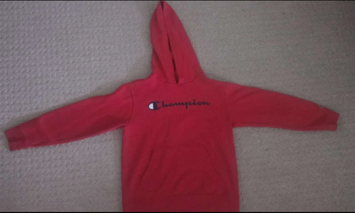Red Champion Hoodie for kids - photo 2